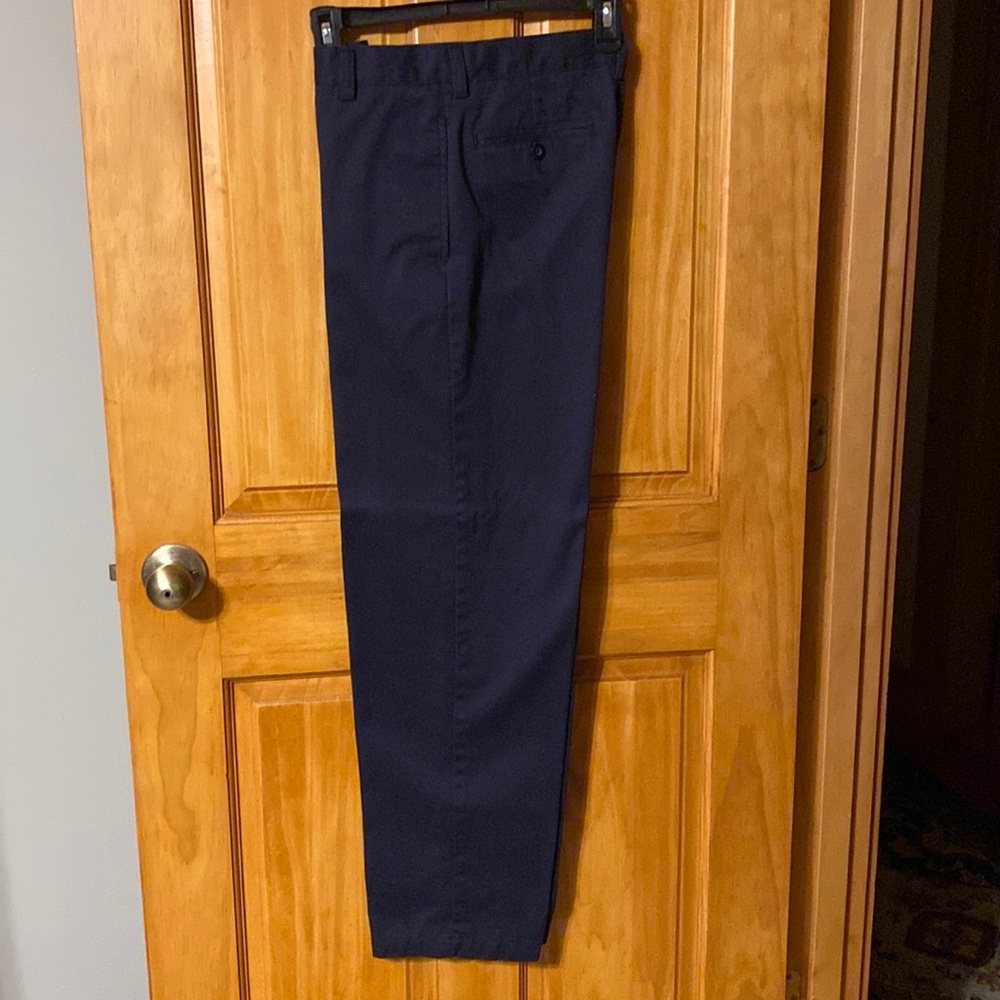 Lands End Youth Navy Chinos size 18S